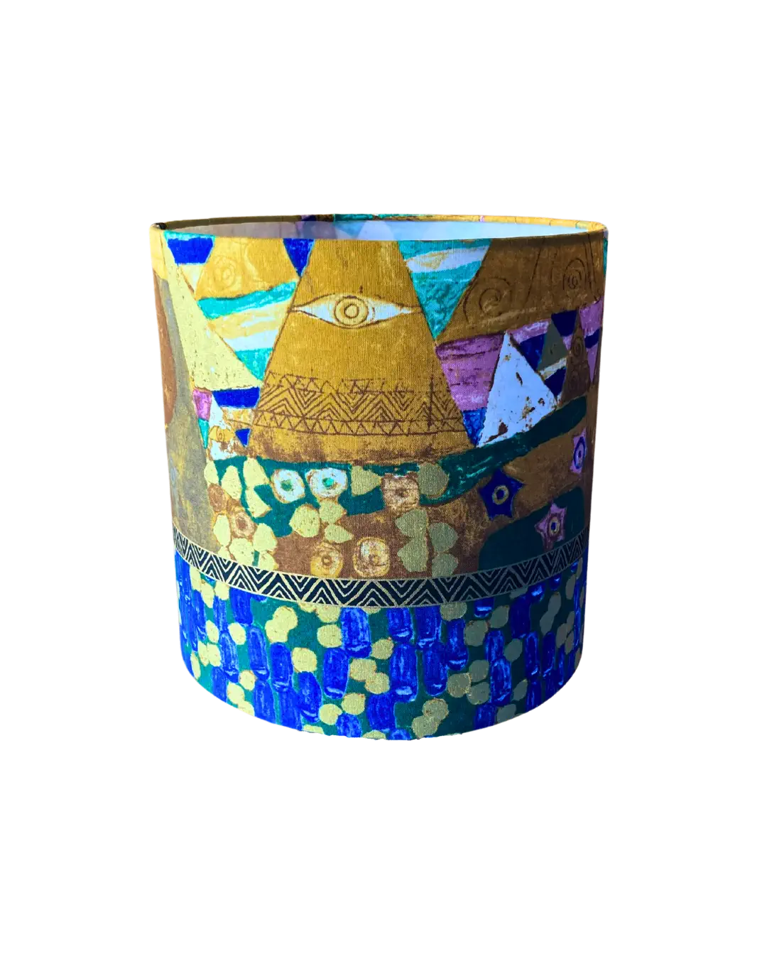 Abat jour Klimt bleu taille S