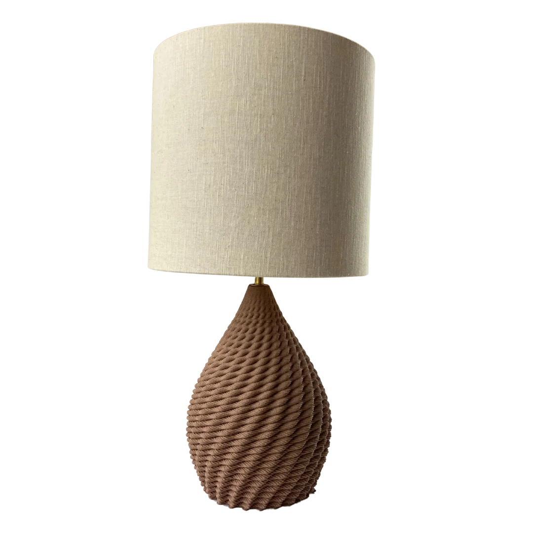Pied de lampe CORDEE brun taille M