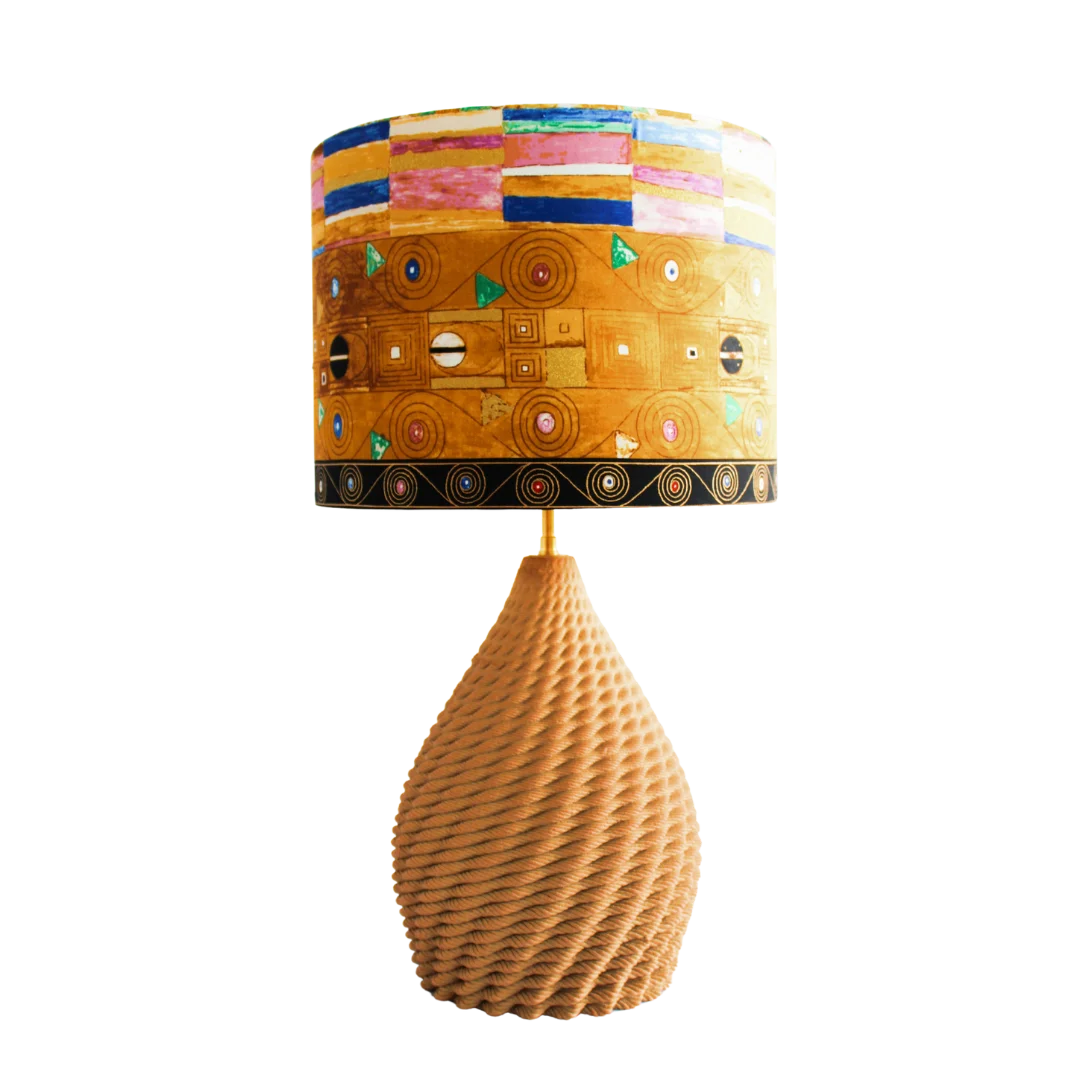 Pied de lampe CORDEE roux taille L